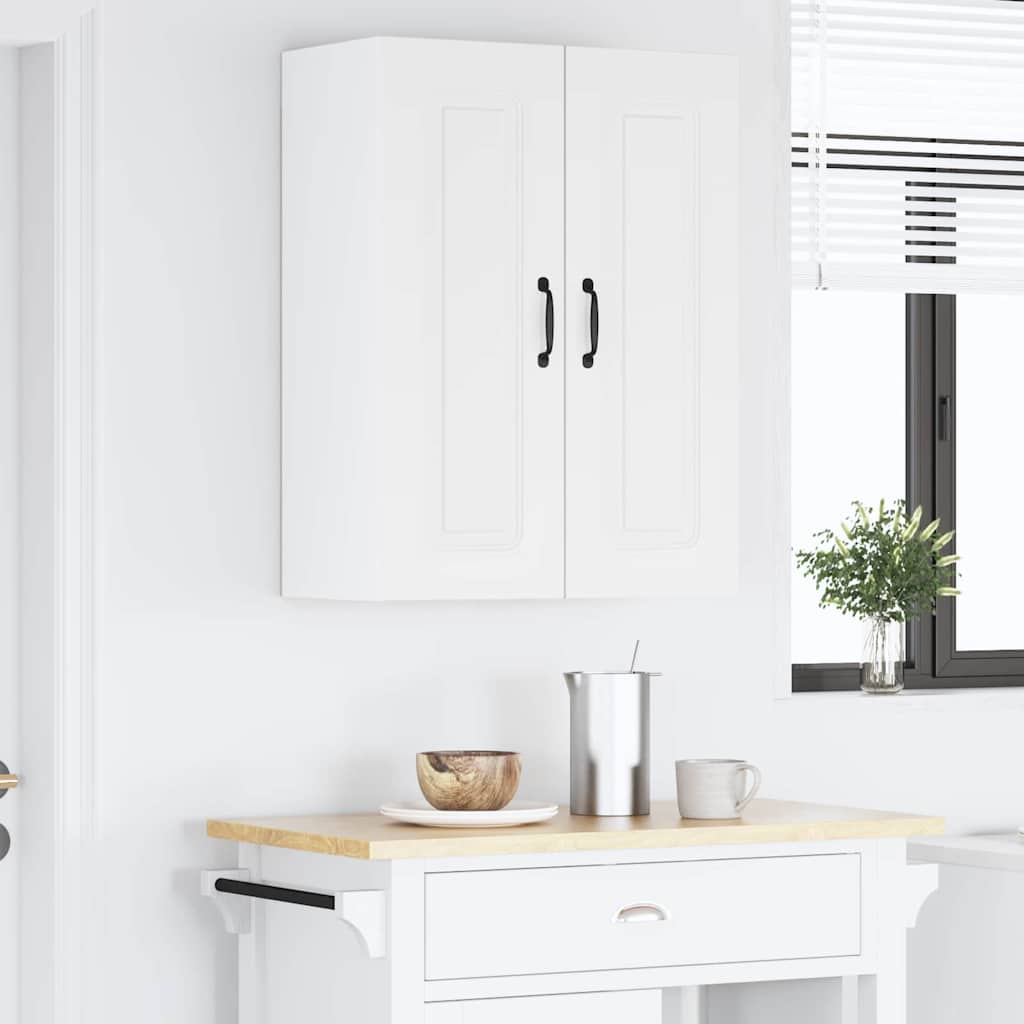 Kitchen Wall Cabinet White 60 x 31 x 80 cm Engineered Wood